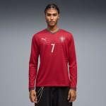 2026 Portugal Home Long Sleeve Fan Jersey - Ronaldo #7